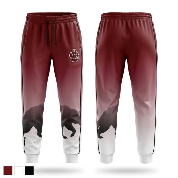 Sweatpants, Leicester High School Basketball, Men's Basketball, Teamtime, Team time, sublimation, custom sports apparel, team uniforms, spirit wear, spiritwear, sports uniforms, custom shirts, team store, custom team store, fundraiser sports, apparel fundraiser