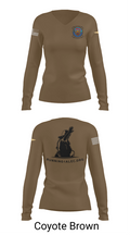 Tiger-43 85546110 Women's Long Sleeve V-neck Shirt - 17