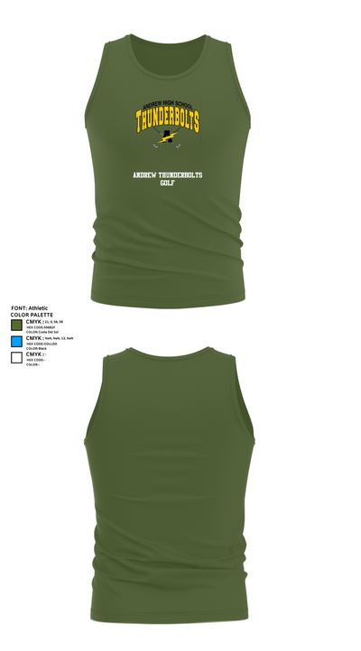 Andrew Thunderbolts Golf 43486182 Tank Top - 26