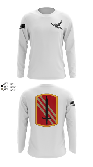 Long Sleeve Performance Shirt, 196th BDE SIG CO, , Teamtime, Team time, sublimation, custom sports apparel, team uniforms, spirit wear, spiritwear, sports uniforms, custom shirts, team store, custom team store, fundraiser sports, apparel fundraiser