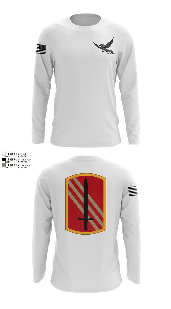 Long Sleeve Performance Shirt, 196th BDE SIG CO, , Teamtime, Team time, sublimation, custom sports apparel, team uniforms, spirit wear, spiritwear, sports uniforms, custom shirts, team store, custom team store, fundraiser sports, apparel fundraiser