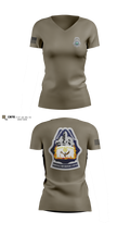 Asheville Fire Marshal’s Office 52351763 Women's Short Sleeve V-neck Shirt - 3