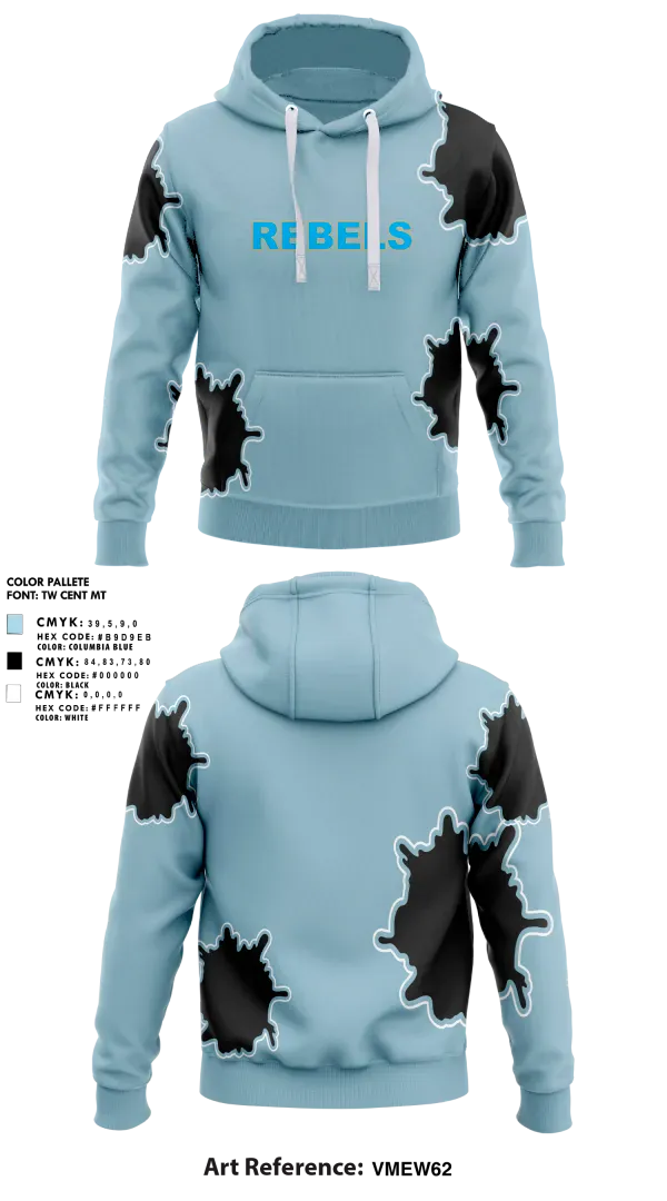 Hoodie, Rebels, Softball, Teamtime, Team time, sublimation, custom sports apparel, team uniforms, spirit wear, spiritwear, sports uniforms, custom shirts, team store, custom team store, fundraiser sports, apparel fundraiser