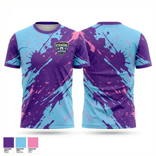 Soft Poly Tee Cotton Like Feel, Chaos, Men's Soccer, Teamtime, Team time, sublimation, custom sports apparel, team uniforms, spirit wear, spiritwear, sports uniforms, custom shirts, team store, custom team store, fundraiser sports, apparel fundraiser