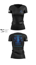 452 MED DET 15350683 Women's Short Sleeve V-neck Shirt - 102