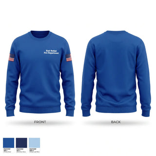 Crew Neck Sweatshirt, East Bethel Fire Department, Fire Department, Teamtime, Team time, sublimation, custom sports apparel, team uniforms, spirit wear, spiritwear, sports uniforms, custom shirts, team store, custom team store, fundraiser sports, apparel fundraiser