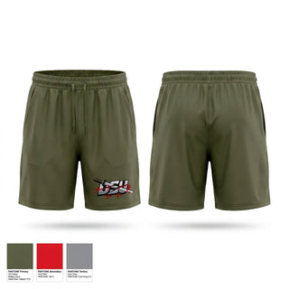 Athletic Shorts With Pockets, DSU, Marines, Teamtime, Team time, sublimation, custom sports apparel, team uniforms, spirit wear, spiritwear, sports uniforms, custom shirts, team store, custom team store, fundraiser sports, apparel fundraiser