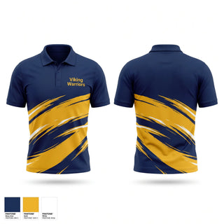 Short Sleeve Performance Polo, Viking Warriors, Baseball, Teamtime, Team time, sublimation, custom sports apparel, team uniforms, spirit wear, spiritwear, sports uniforms, custom shirts, team store, custom team store, fundraiser sports, apparel fundraiser