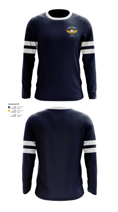Saddle Brook Tennis 78977129 Long Sleeve Performance Shirt 21