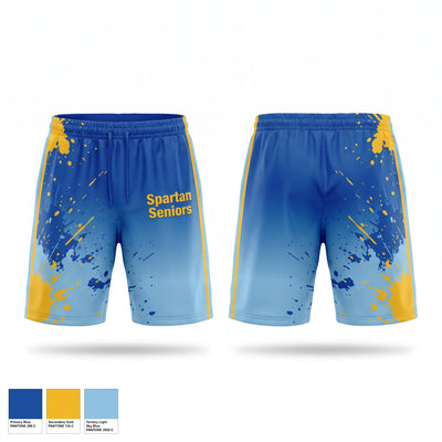 Spartan Seniors 5425800 Athletic Shorts With Pockets - 1