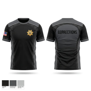 Short Sleeve Performance Shirt, Orleans County Corrections, Police, Teamtime, Team time, sublimation, custom sports apparel, team uniforms, spirit wear, spiritwear, sports uniforms, custom shirts, team store, custom team store, fundraiser sports, apparel fundraiser
