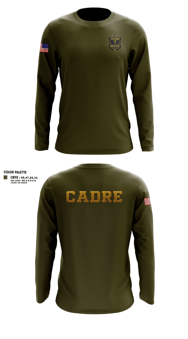 Long Sleeve Performance Shirt, Camp Ripley MSTC, Army, Teamtime, Team time, sublimation, custom sports apparel, team uniforms, spirit wear, spiritwear, sports uniforms, custom shirts, team store, custom team store, fundraiser sports, apparel fundraiser
