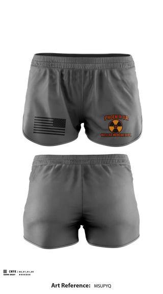Ranger Panties, PHX NUC MED, Air Force, Teamtime, Team time, sublimation, custom sports apparel, team uniforms, spirit wear, spiritwear, sports uniforms, custom shirts, team store, custom team store, fundraiser sports, apparel fundraiser