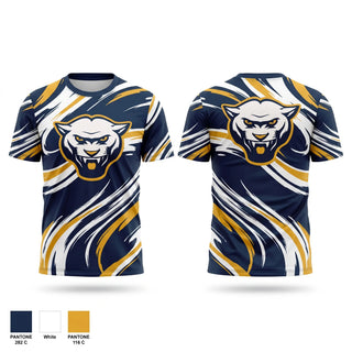 Short Sleeve Performance Shirt, Quabbin varsity cheer, Cheer, Teamtime, Team time, sublimation, custom sports apparel, team uniforms, spirit wear, spiritwear, sports uniforms, custom shirts, team store, custom team store, fundraiser sports, apparel fundraiser