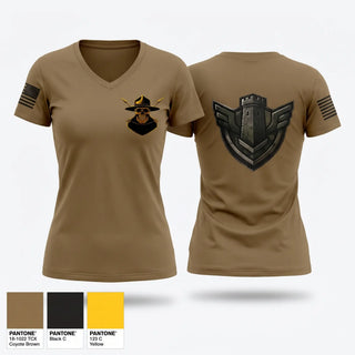 Womens Short Sleeve Vneck Shirt, 3 Squad, Legion Platoon, Army, Teamtime, Team time, sublimation, custom sports apparel, team uniforms, spirit wear, spiritwear, sports uniforms, custom shirts, team store, custom team store, fundraiser sports, apparel fundraiser