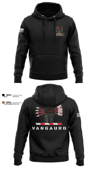 1ST PLT 76TH CEC-S 11178991 Hoodie - 4