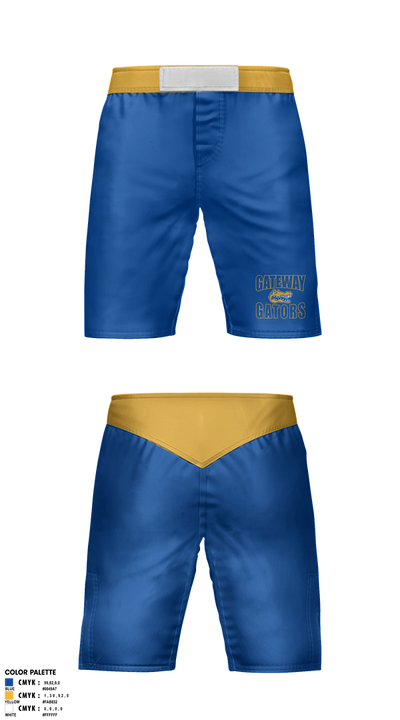 Gateway Wrestling 45725930 Fight Shorts - 1