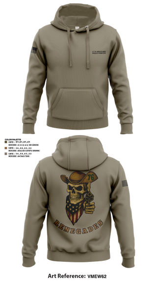 Hoodie, 1776 Military Police Company, , Teamtime, Team time, sublimation, custom sports apparel, team uniforms, spirit wear, spiritwear, sports uniforms, custom shirts, team store, custom team store, fundraiser sports, apparel fundraiser