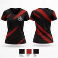 We Hoop Different  Women's Short Sleeve V-neck Shirt - 1