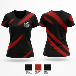 Womens Short Sleeve Vneck Shirt, We Hoop Different, Men's Basketball, Teamtime, Team time, sublimation, custom sports apparel, team uniforms, spirit wear, spiritwear, sports uniforms, custom shirts, team store, custom team store, fundraiser sports, apparel fundraiser