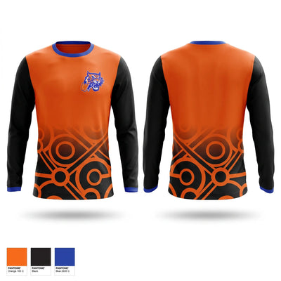 Whitman Park Tigers Long Sleeve Performance Shirt - 1