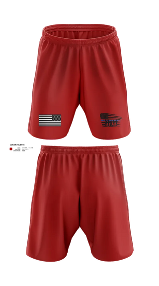 Athletic Shorts With Pockets, McBee Police Department, , Teamtime, Team time, sublimation, custom sports apparel, team uniforms, spirit wear, spiritwear, sports uniforms, custom shirts, team store, custom team store, fundraiser sports, apparel fundraiser