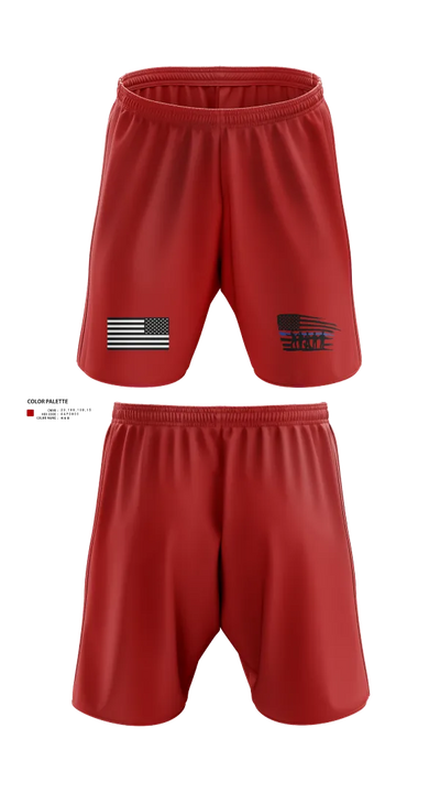 McBee Police Department 4438901 Athletic Shorts With Pockets - 23