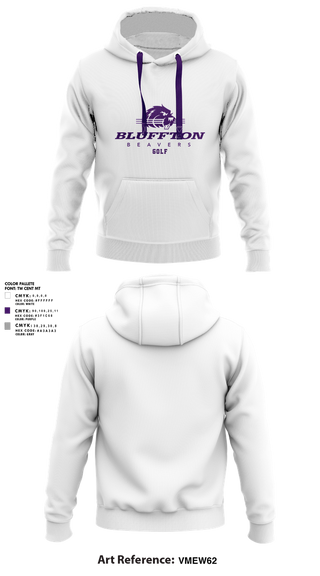 Hoodie, Bluffton University, Golf, Teamtime, Team time, sublimation, custom sports apparel, team uniforms, spirit wear, spiritwear, sports uniforms, custom shirts, team store, custom team store, fundraiser sports, apparel fundraiser