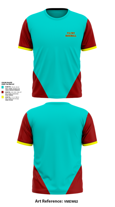 Filthy 7130585 Short Sleeve Performance Shirt - 1