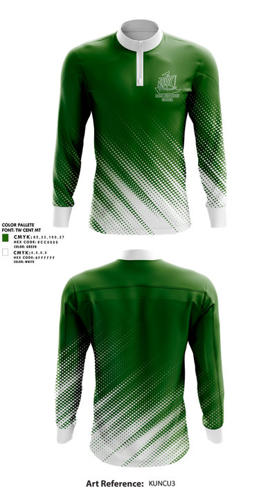 Palo Alto Boys Soccer Quarter Zip Jacket - 2