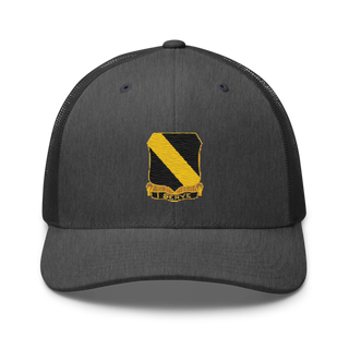 Fco 51st infantry LRSU 81538423 Retro Trucker Hat | Yupoong 6606