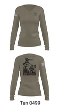 C co. 1-182 IN 88794201 Women's Long Sleeve V-neck Shirt - 73