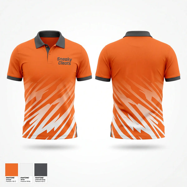 Short Sleeve Performance Polo, Sneaky Cleats, Softball, Teamtime, Team time, sublimation, custom sports apparel, team uniforms, spirit wear, spiritwear, sports uniforms, custom shirts, team store, custom team store, fundraiser sports, apparel fundraiser