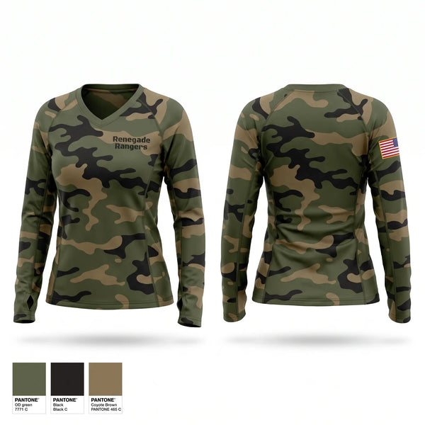 Old School Cotton Feel Shirt, Renegade Rangers, Army, Teamtime, Team time, sublimation, custom sports apparel, team uniforms, spirit wear, spiritwear, sports uniforms, custom shirts, team store, custom team store, fundraiser sports, apparel fundraiser