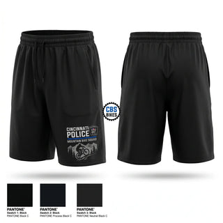 Athletic Shorts With Pockets, Cincinnati Police Mountain Bike Squad, Police, Teamtime, Team time, sublimation, custom sports apparel, team uniforms, spirit wear, spiritwear, sports uniforms, custom shirts, team store, custom team store, fundraiser sports, apparel fundraiser