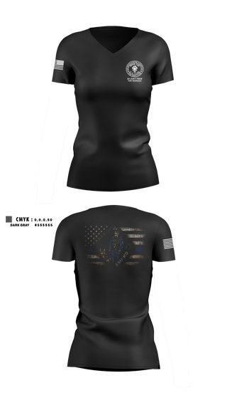 Womens Short Sleeve Vneck Shirt, NYPD ESU K9, Police, Teamtime, Team time, sublimation, custom sports apparel, team uniforms, spirit wear, spiritwear, sports uniforms, custom shirts, team store, custom team store, fundraiser sports, apparel fundraiser