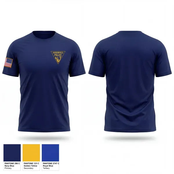 Short Sleeve Performance Shirt, Haddonfield Police, Police, Teamtime, Team time, sublimation, custom sports apparel, team uniforms, spirit wear, spiritwear, sports uniforms, custom shirts, team store, custom team store, fundraiser sports, apparel fundraiser