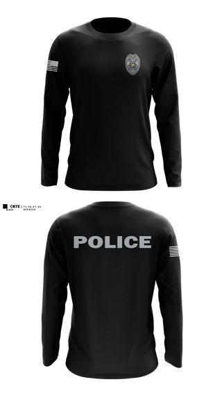 Long Sleeve Performance Shirt, Port St. Joe Police Department, Police, Teamtime, Team time, sublimation, custom sports apparel, team uniforms, spirit wear, spiritwear, sports uniforms, custom shirts, team store, custom team store, fundraiser sports, apparel fundraiser