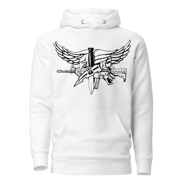 Unisex Hoodie - 1 - White