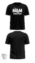 M & M Track Club-Greenville, Texas 27581032 Short Sleeve Performance Shirt - 8
