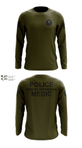 Muscogee Nation Police Tactical Medical team 86910263 Long Sleeve Performance Shirt - 101