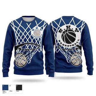 Crew Neck Sweatshirt, S.K.Y. Basketball, Men's Basketball, Teamtime, Team time, sublimation, custom sports apparel, team uniforms, spirit wear, spiritwear, sports uniforms, custom shirts, team store, custom team store, fundraiser sports, apparel fundraiser
