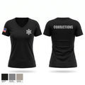Georgetown County Sheriff Office Women's Short Sleeve V-neck Shirt - 1