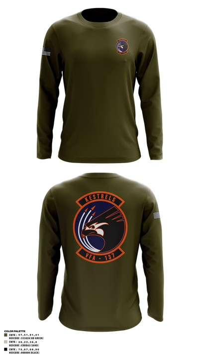 Kestrels 56714032 Long Sleeve Performance Shirt 1