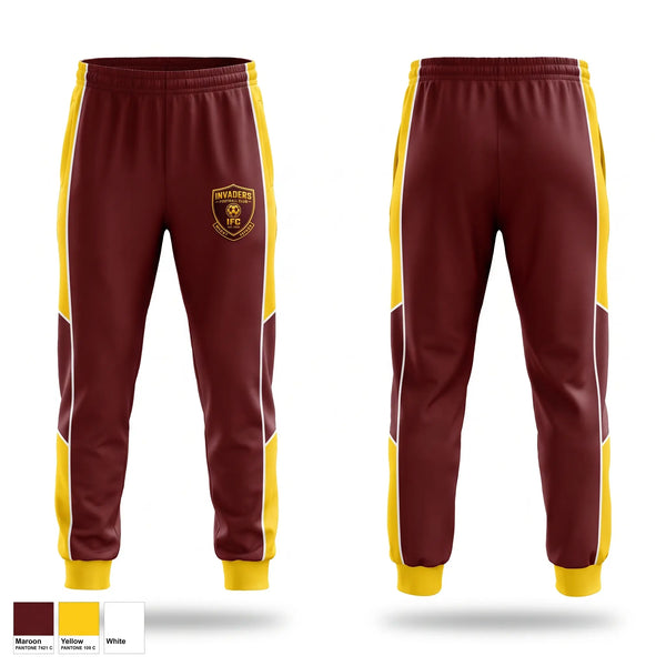 Sweatpants, Invaders Football Club, Men's Soccer, Teamtime, Team time, sublimation, custom sports apparel, team uniforms, spirit wear, spiritwear, sports uniforms, custom shirts, team store, custom team store, fundraiser sports, apparel fundraiser