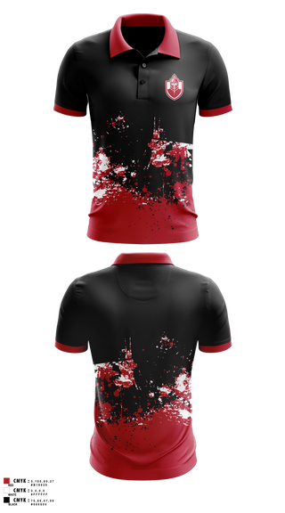 Short Sleeve Performance Polo, Whittier Crimson Knights, , Teamtime, Team time, sublimation, custom sports apparel, team uniforms, spirit wear, spiritwear, sports uniforms, custom shirts, team store, custom team store, fundraiser sports, apparel fundraiser