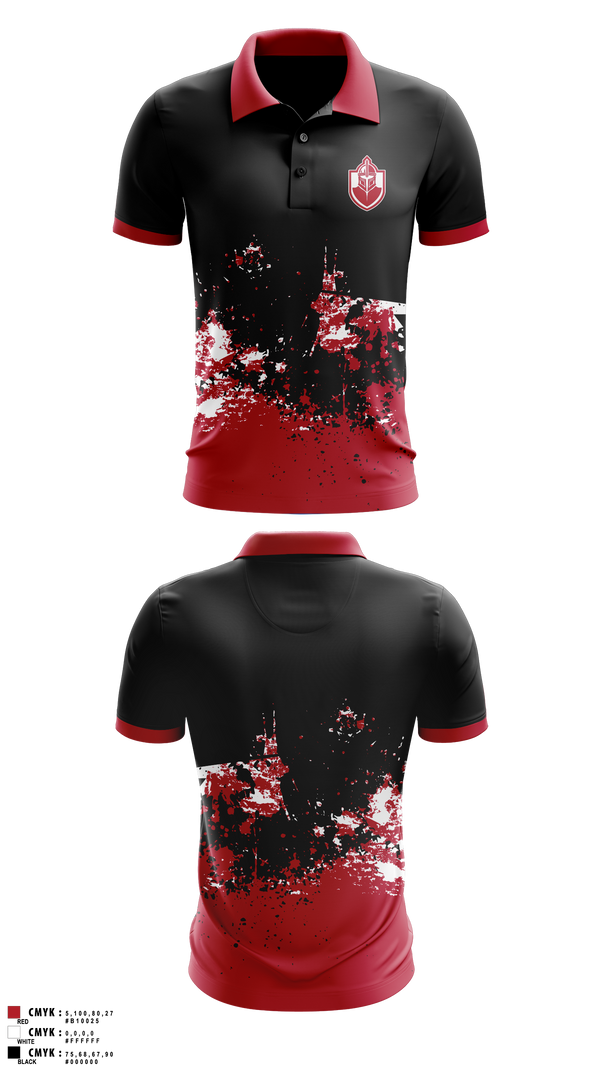 Short Sleeve Performance Polo, Whittier Crimson Knights, , Teamtime, Team time, sublimation, custom sports apparel, team uniforms, spirit wear, spiritwear, sports uniforms, custom shirts, team store, custom team store, fundraiser sports, apparel fundraiser
