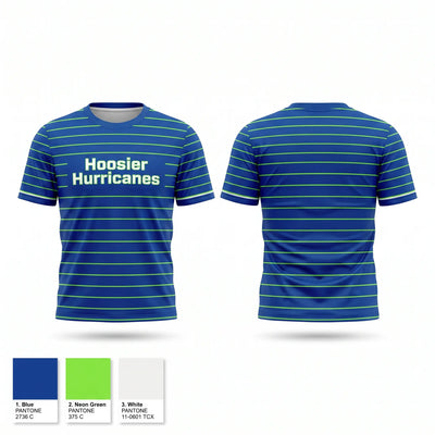 Hoosier Hurricanes Soft Poly Tee Cotton Like Feel - 1