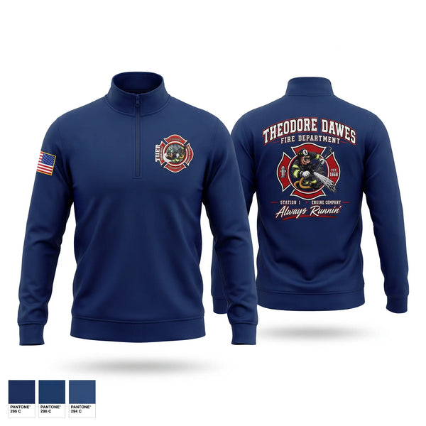 Windbreaker, Theodore-Dawes Fire Rescue, Fire Department, Teamtime, Team time, sublimation, custom sports apparel, team uniforms, spirit wear, spiritwear, sports uniforms, custom shirts, team store, custom team store, fundraiser sports, apparel fundraiser