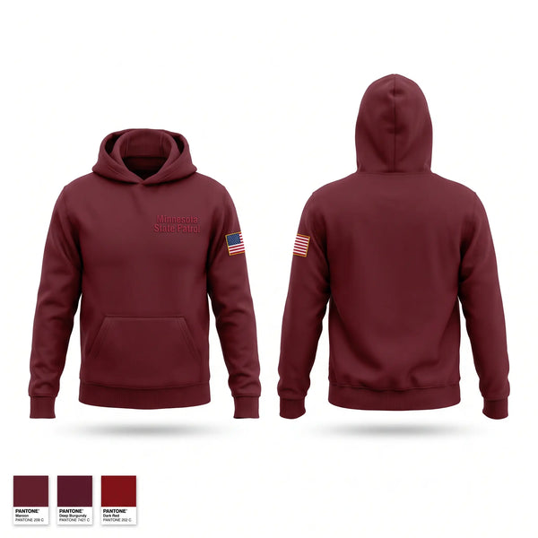 Hoodie, Minnesota State Patrol, Police, Teamtime, Team time, sublimation, custom sports apparel, team uniforms, spirit wear, spiritwear, sports uniforms, custom shirts, team store, custom team store, fundraiser sports, apparel fundraiser